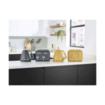 Delonghi Argento Flora 4 Slice Toaster Stainless Steel 1600 W - Grey