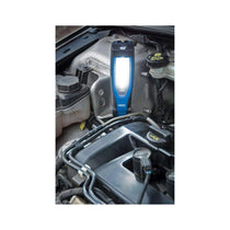 Draper COB/SMD LED Rechargeable Inspection Lamp 10W 1000 Lumens With 1 USB Charging Socket - Blue