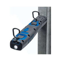 Draper COB/SMD LED Rechargeable Inspection Lamp 10W 1000 Lumens With 1 USB Charging Socket - Blue