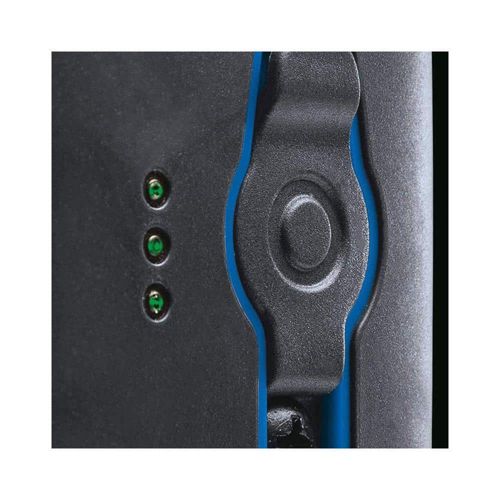 Draper COB/SMD LED Rechargeable Inspection Lamp 10W 1000 Lumens With 1 USB Charging Socket - Blue