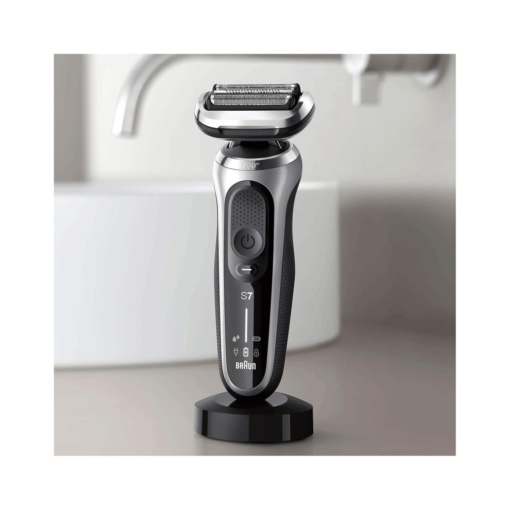 Braun Series 5 6 & 7 Electric Shavers Charging Stand - Black