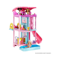 Barbie Doll House Chelsea Playhouse With 2 Pets And 15+ Accessories - Multicolour