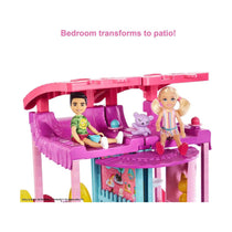 Barbie Doll House Chelsea Playhouse With 2 Pets And 15+ Accessories - Multicolour