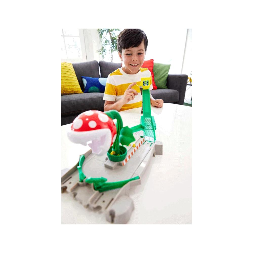 Hot Wheels Mariokart Piranha Plant Slide Track Set - Multicolour Secondary image