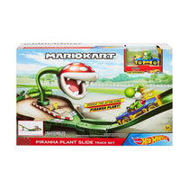 Hot Wheels Mariokart Piranha Plant Slide Track Set - Multicolour