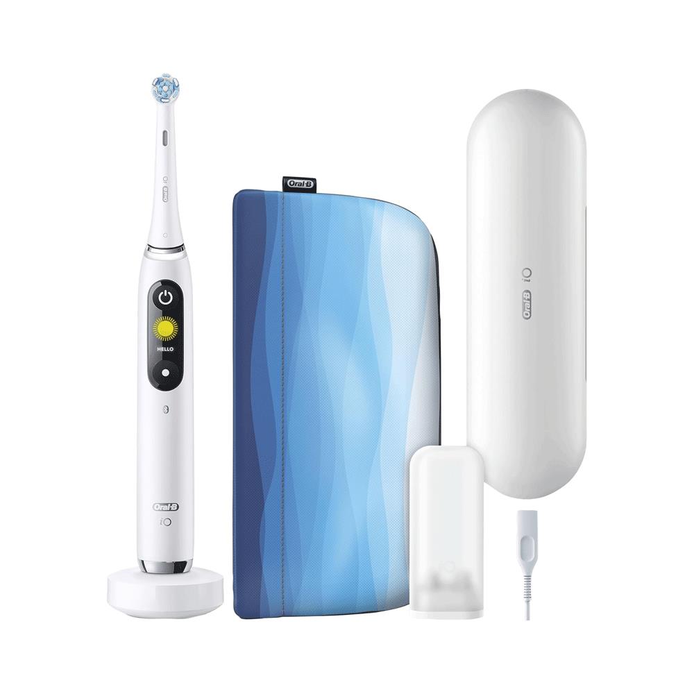 Oral-B iO Series 9 Electric Toothbrush Special Edition 7 Modes With Charging Travel Case - White Secondary image