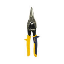 Irwin Straight Cut Aviation Snip 250mm (10in) - Black/Yellow/Blue
