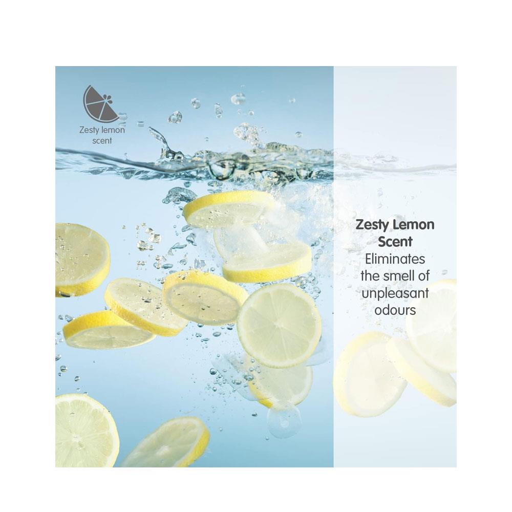 Morphy Richards Extra Strong Bin Liners Lemon Scented 50 Litres 20 Pack - White