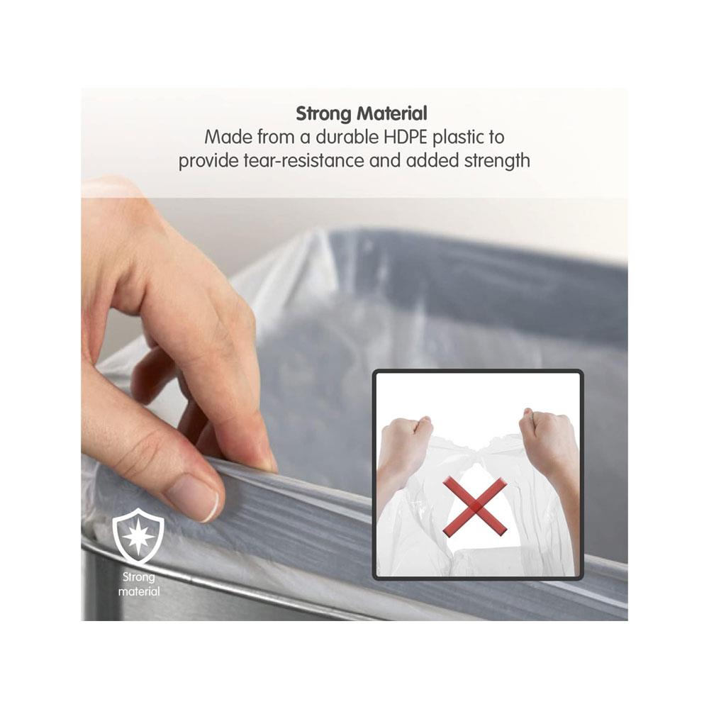 Morphy Richards Extra Strong Bin Liners Lemon Scented 50 Litres 20 Pack - White