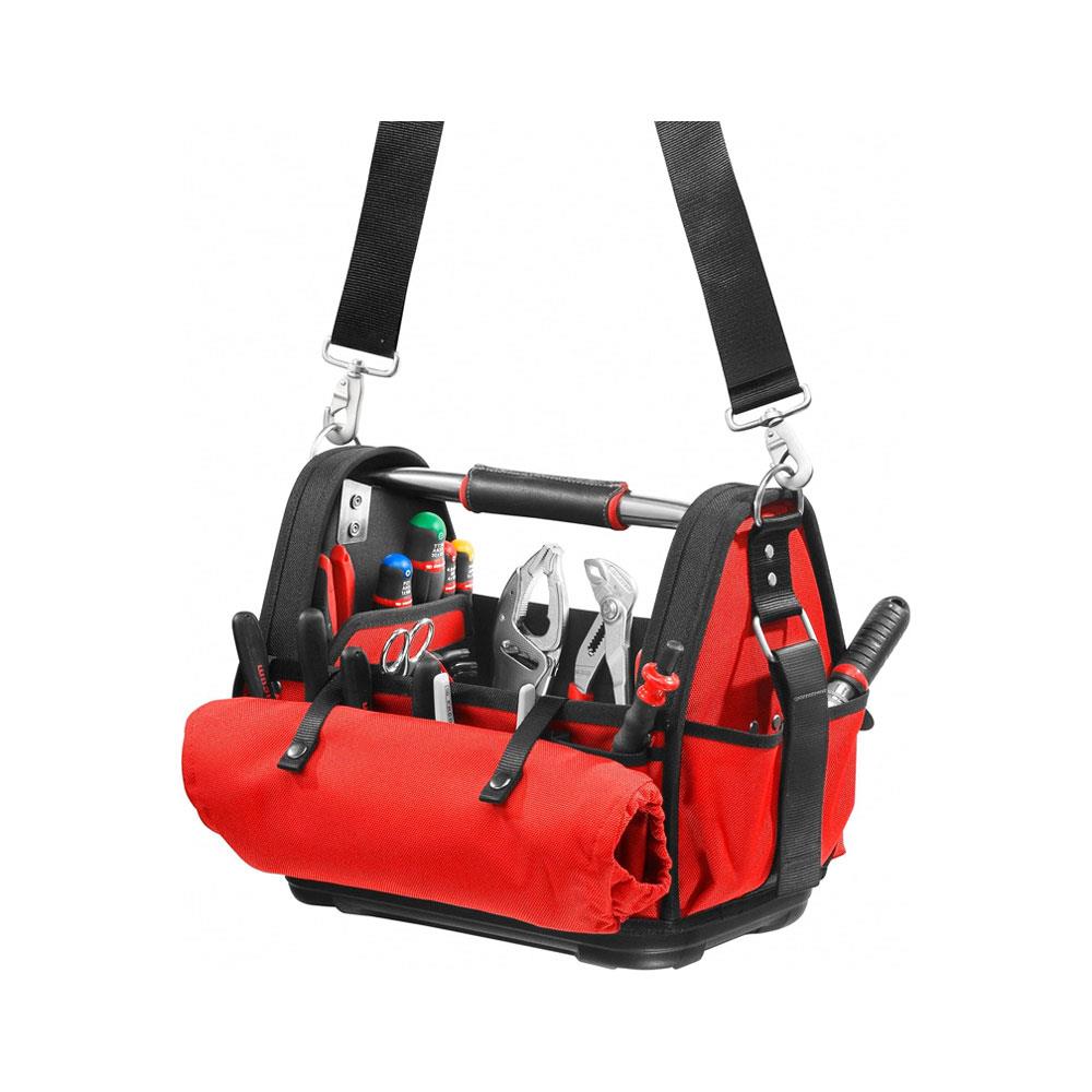 Facom Pro Bag Professional Soft Tote Tool Bag 14 Inch 55.2 x 32 x 30.8 cm - Red/Black