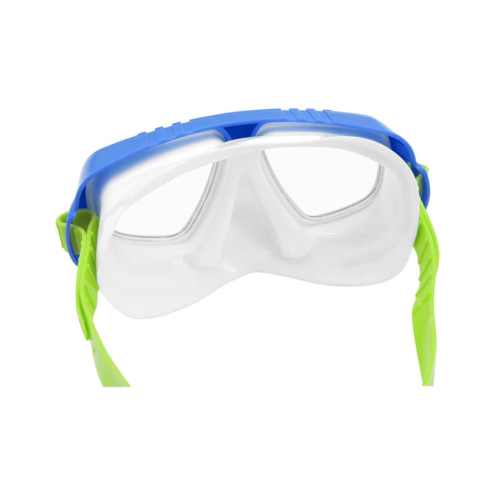 Aqua Champ Essential Kids Snorkel Mask Swimming Goggles With Nose Cover - Assorted Colours