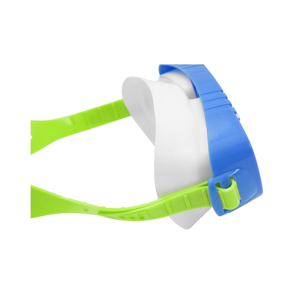 Aqua Champ Essential Kids Snorkel Mask Swimming Goggles With Nose Cover - Assorted Colours