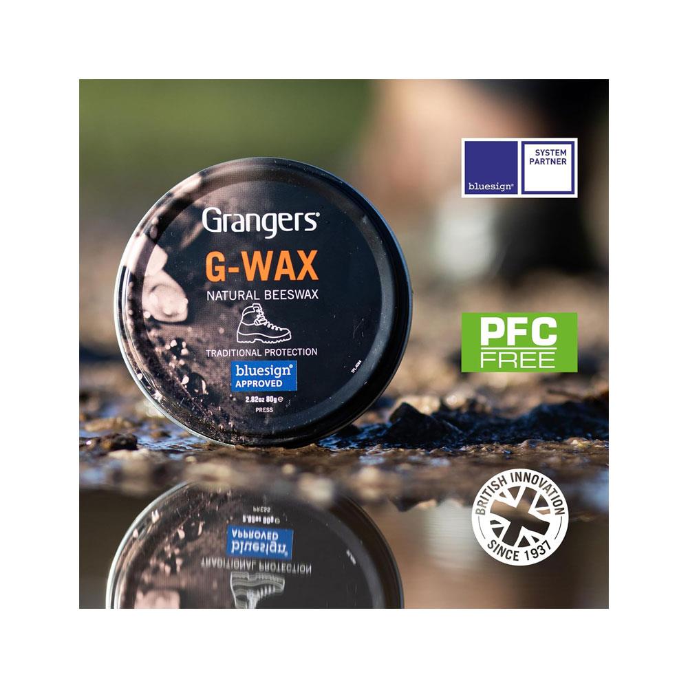 Grangers G-Wax Natural Beeswax Traditional Protection - 80g