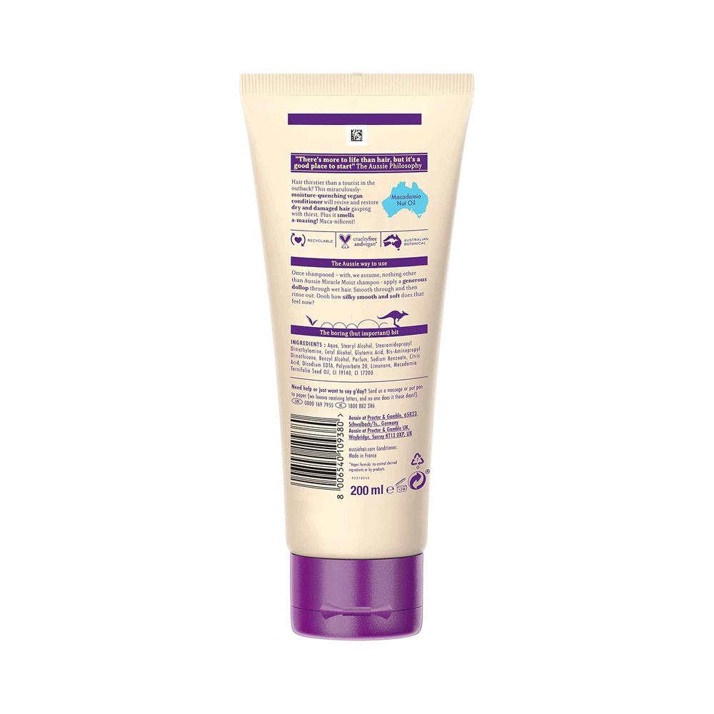 Aussie Miracle Moist Conditioner 200ml