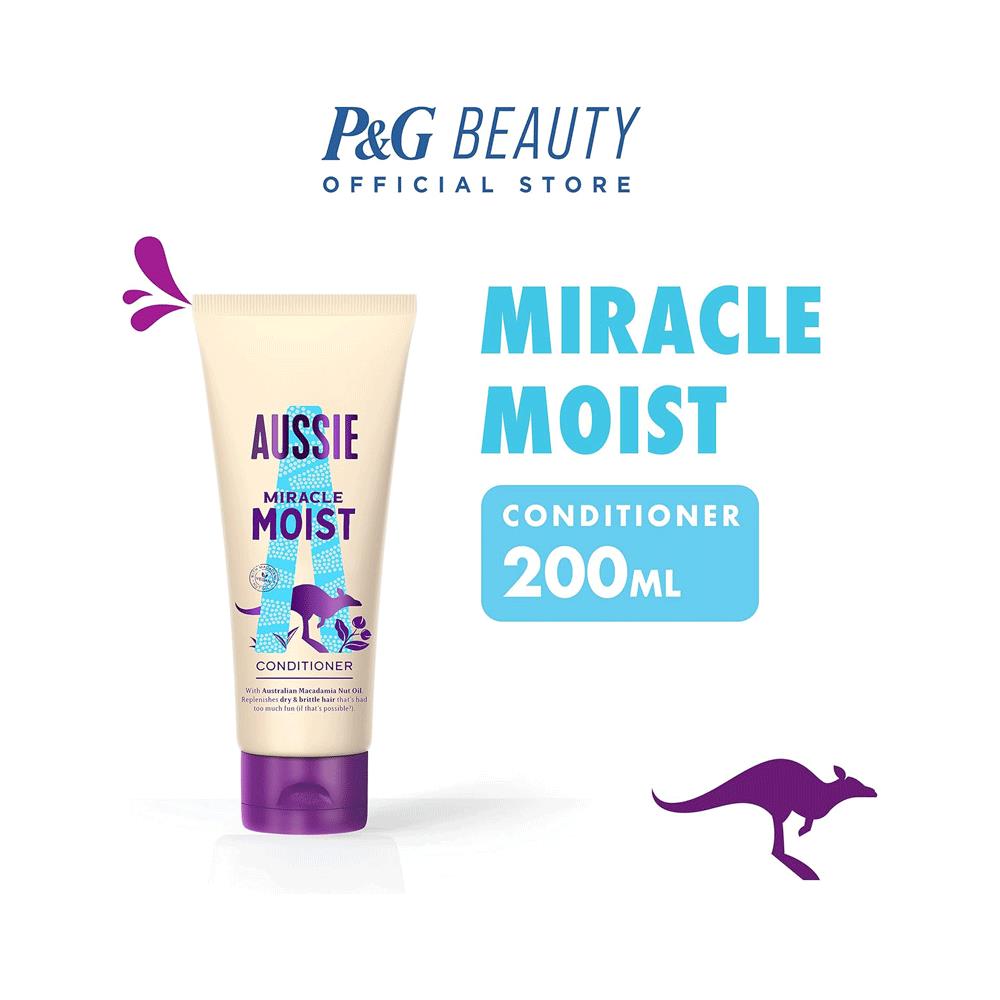Aussie Miracle Moist Conditioner 200ml