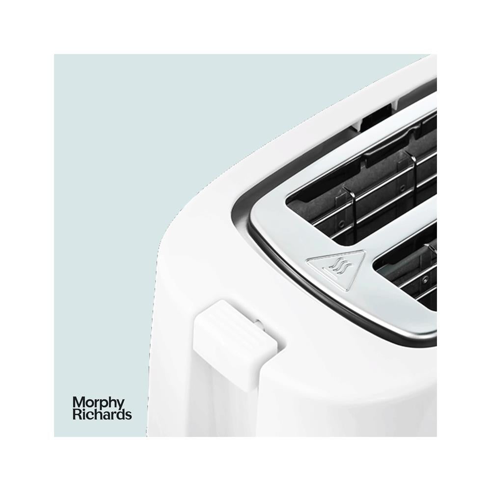 Morphy Richards Hive 2 Slice Toaster 850W - White