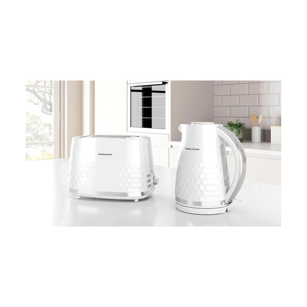 Morphy Richards Hive Jug Kettle Plastic 3000 W 1.5 Litre - White Secondary image