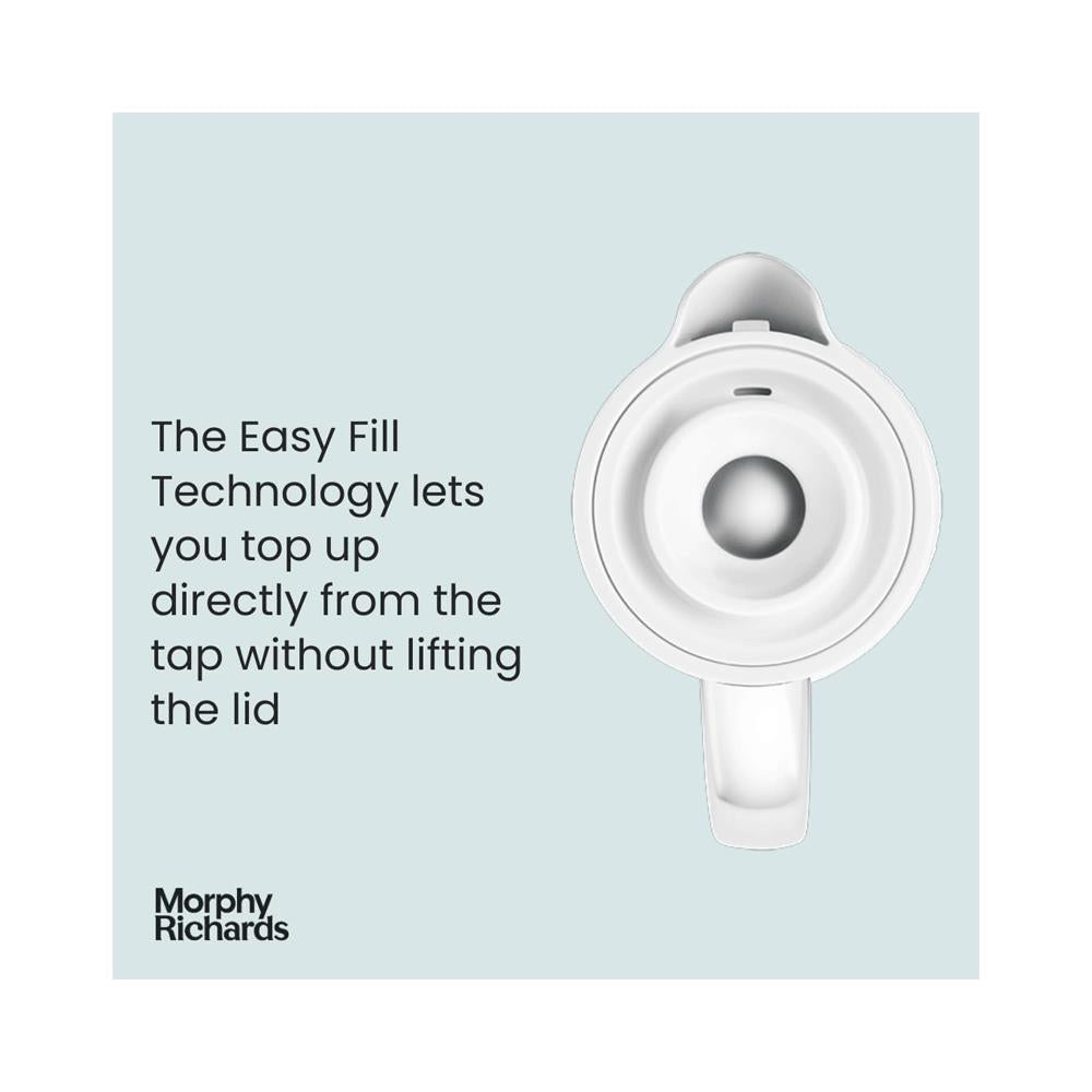 Morphy Richards Hive Jug Kettle Plastic 3000 W 1.5 Litre - White