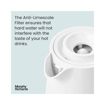 Morphy Richards Hive Jug Kettle Plastic 3000 W 1.5 Litre - White