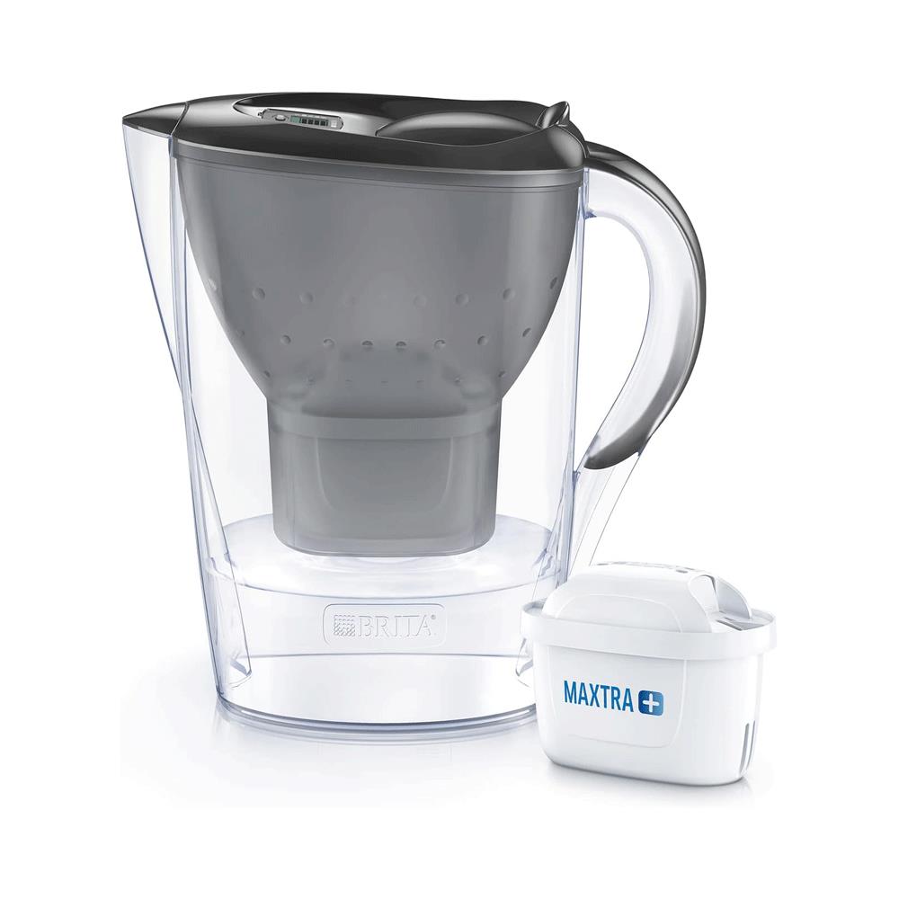 Brita Marella Water Filter Jug With Cartridge Plastic 2.4 Litres - Graphite Main image