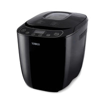 Tower Digital Bread Maker With 12 Automatic Programs 13 Hours Timer Adjustable Crust Control Gluten Free 550W 2lb - Black