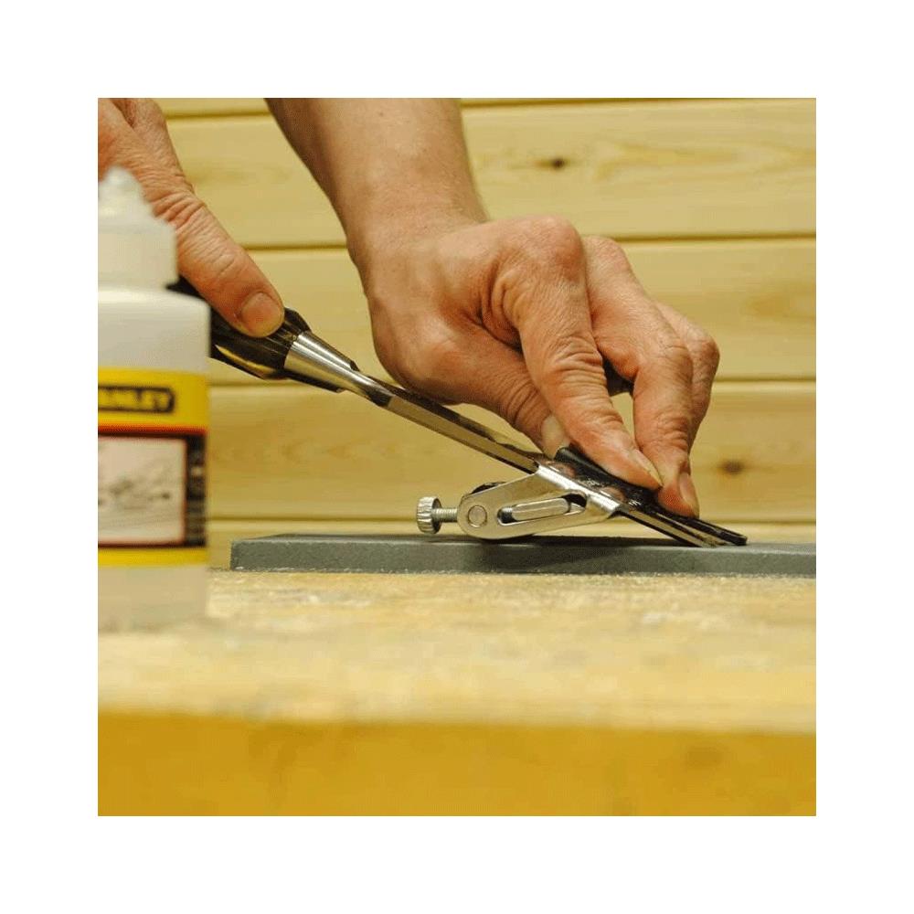 Stanley Sharpening System Kit Guide Oilstone & Oil - 3 Piece