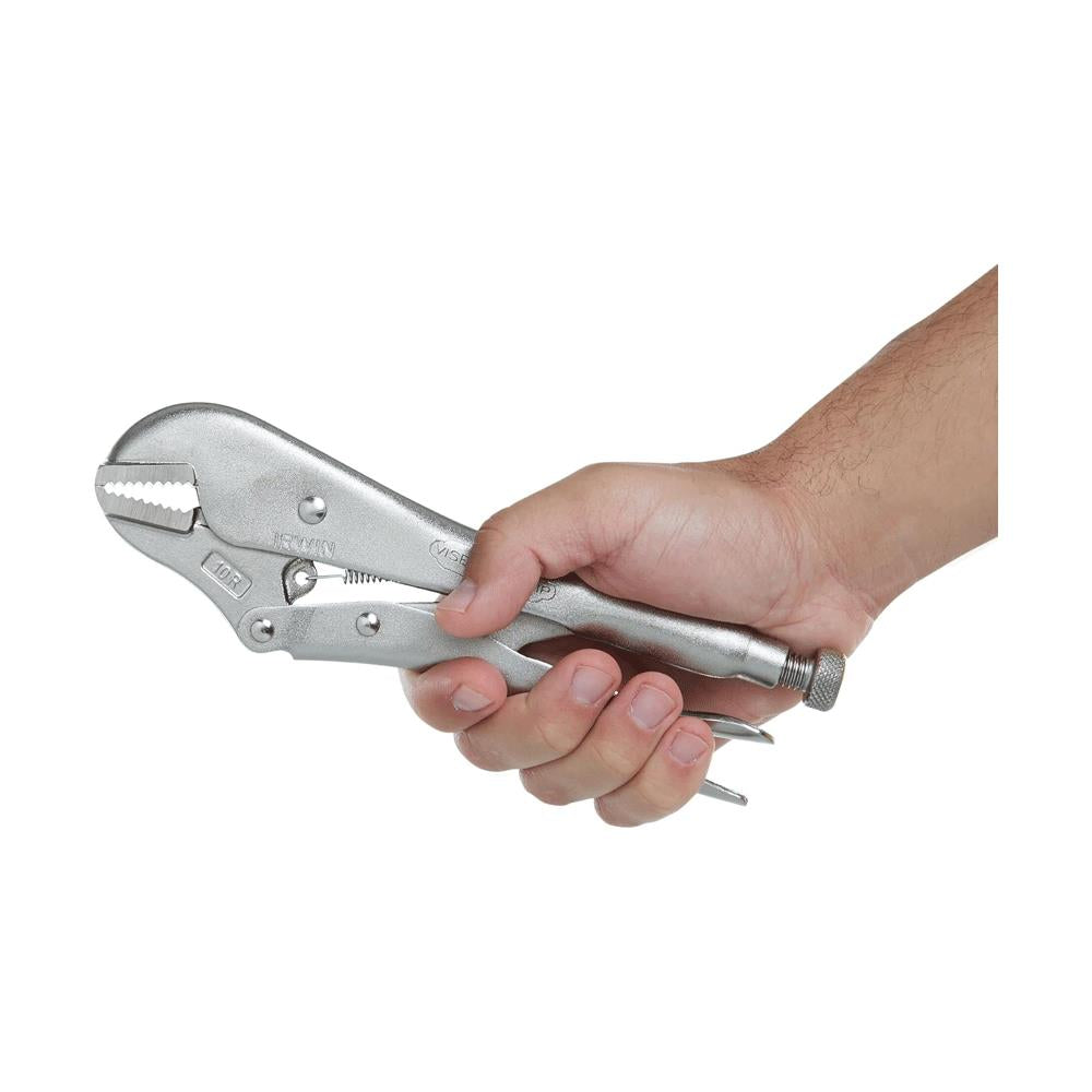 Irwin Vise-Grip 10R Straight Jaw Locking Pliers 250mm (10 Inch) - Silver
