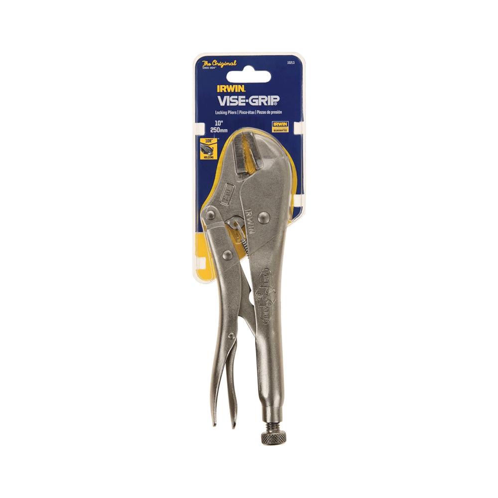 Irwin Vise-Grip 10R Straight Jaw Locking Pliers 250mm (10 Inch) - Silver
