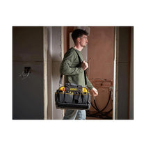 Stanley Fatmax Multi Access Tool Bag With Carry Handle & Shoulder Strap 43 x 28 x 30 cm - Black/Yellow