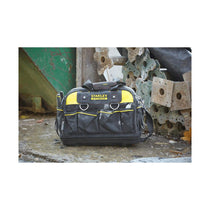 Stanley Fatmax Multi Access Tool Bag With Carry Handle & Shoulder Strap 43 x 28 x 30 cm - Black/Yellow