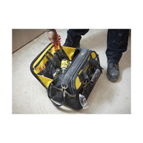 Stanley Fatmax Multi Access Tool Bag With Carry Handle & Shoulder Strap 43 x 28 x 30 cm - Black/Yellow