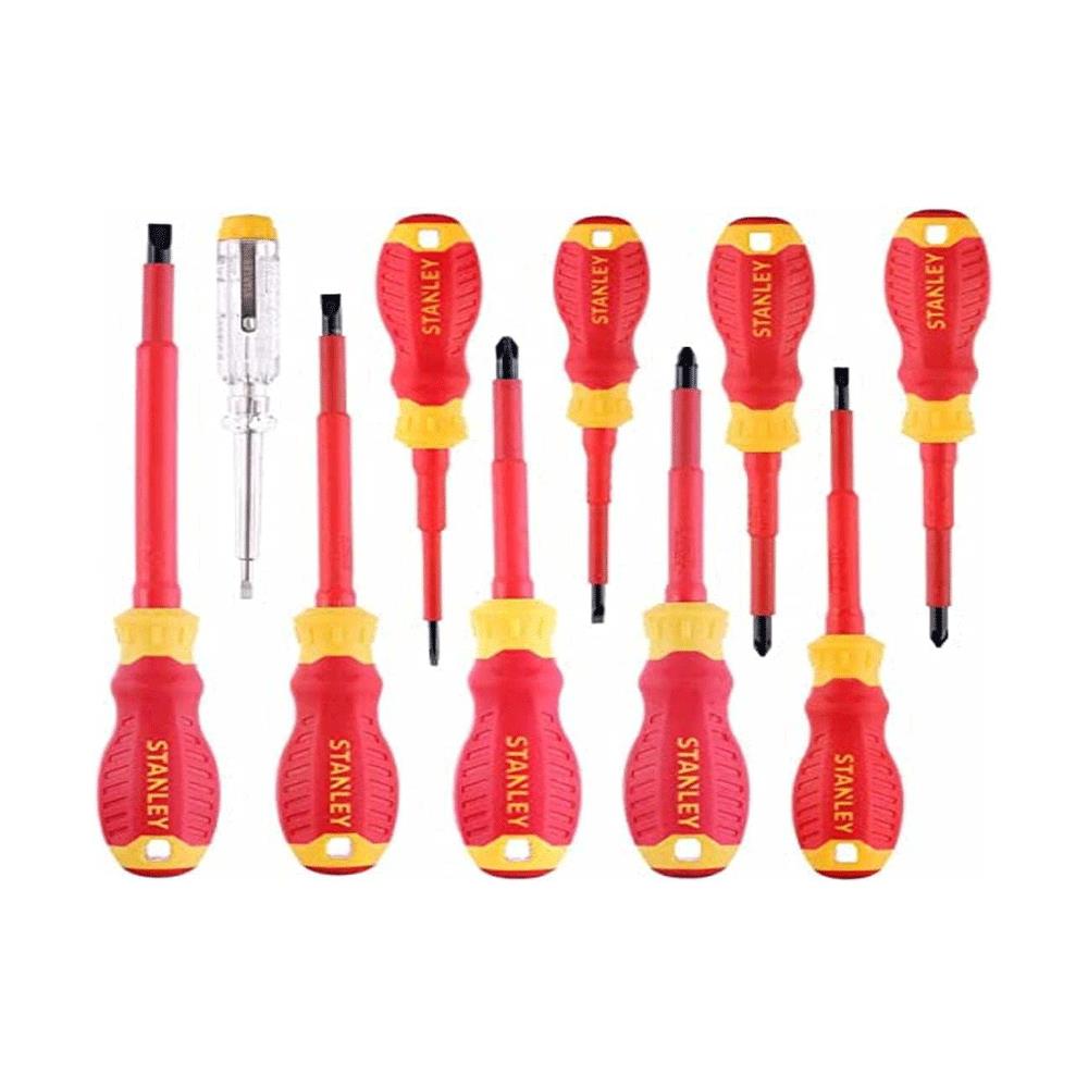 Stanley FatMax VDE Insulated Screwdriver Set - 10 Piece Main image