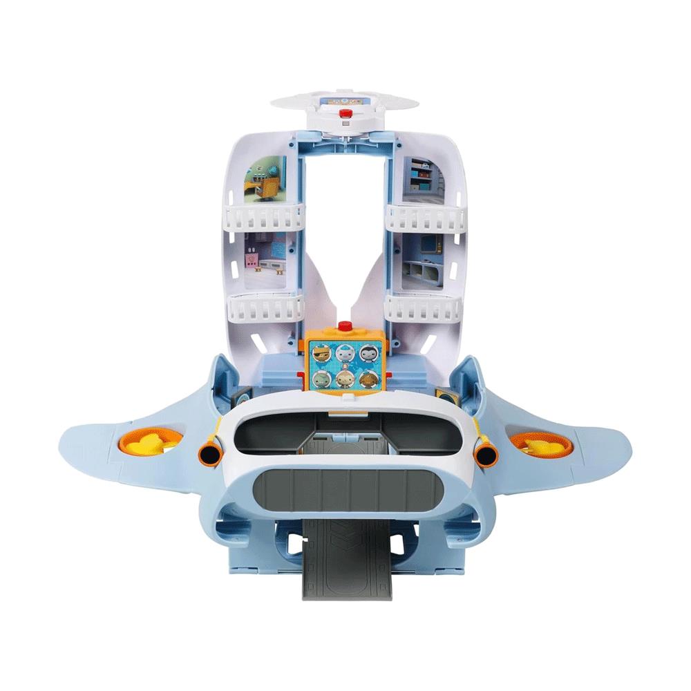 Octonauts Above & Beyond Octoray Transforming Playset 25+ Lights And Sounds Figure 7 Pieces 3 Accessories - Multicolour Secondary image