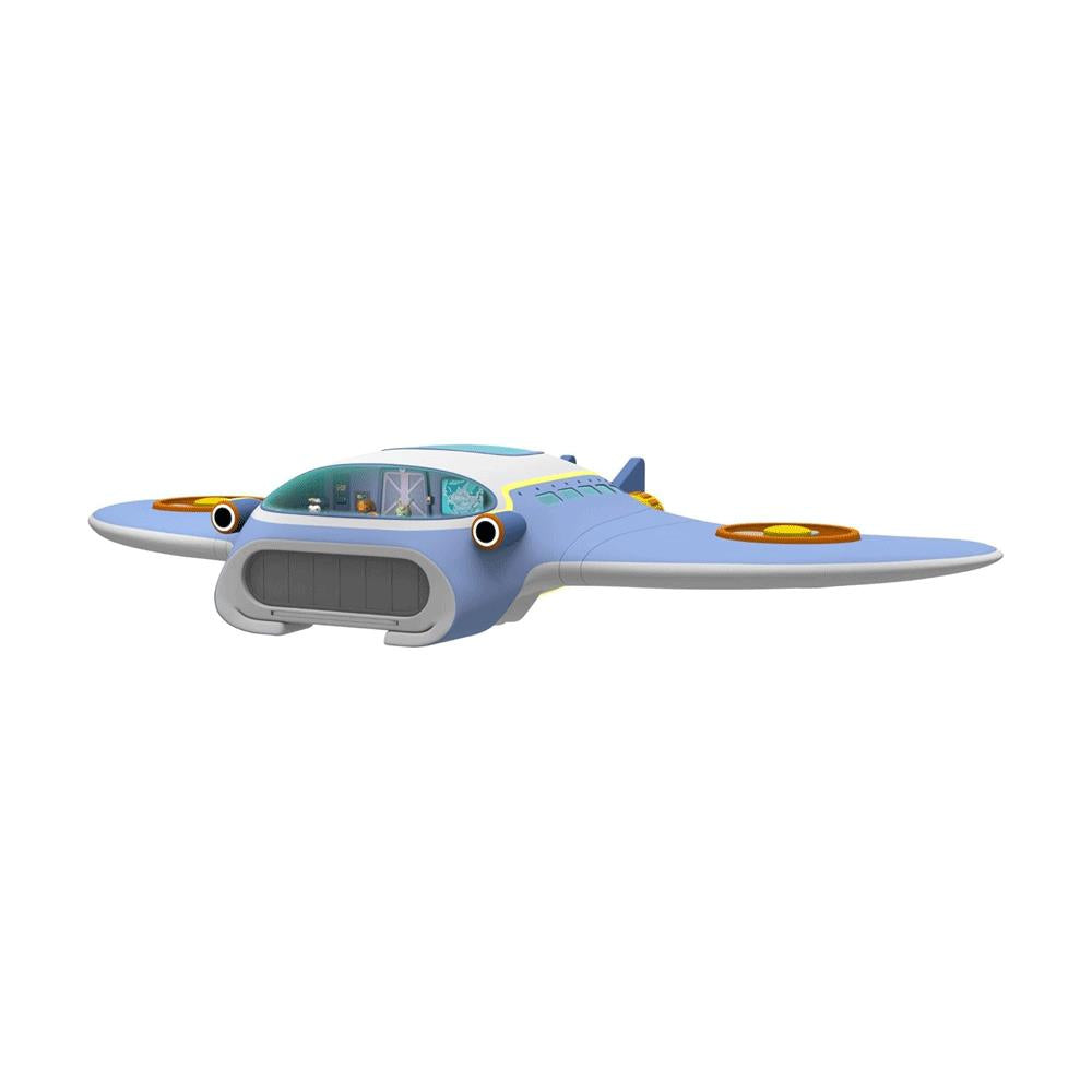 Octonauts Above & Beyond Octoray Transforming Playset 25+ Lights And Sounds Figure 7 Pieces 3 Accessories - Multicolour