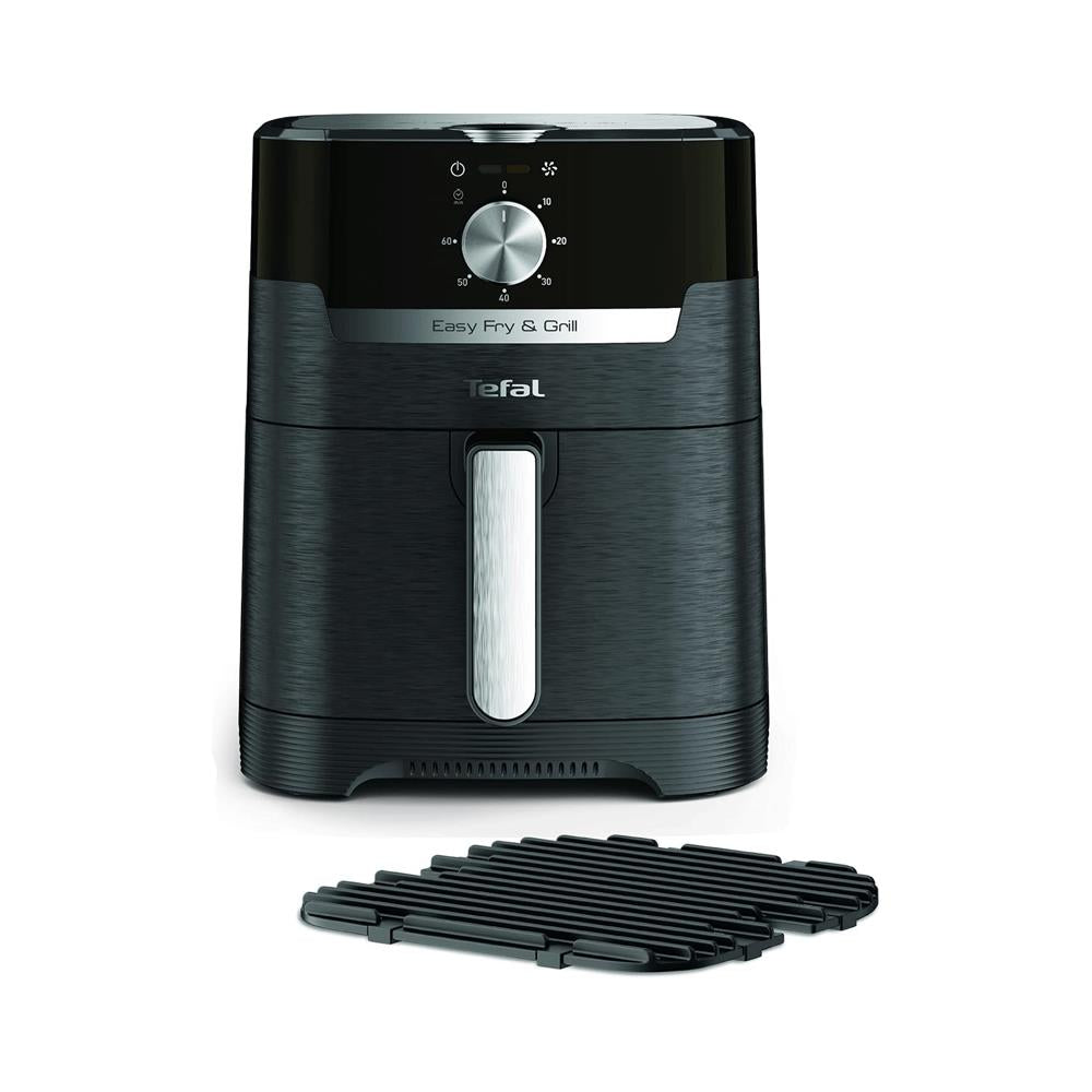 Tefal Easy Fry Classic 2 In 1 Air Fryer & Health Grill 8 Programs 1550W 4.2 Litre Capacity - Black