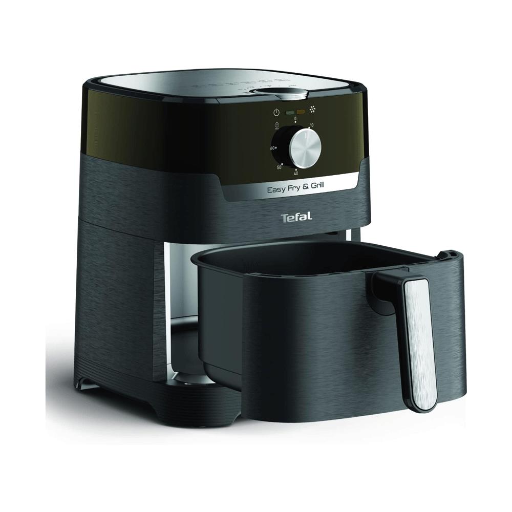 Tefal Easy Fry Classic 2 In 1 Air Fryer & Health Grill 8 Programs 1550W 4.2 Litre Capacity - Black