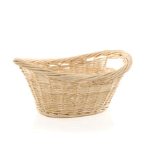 Leecroft Wicker Laundry Basket Full Willow - Natural