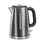 Russell Hobbs Luna Moonlight Quiet Boil Cordless Electric Jug Kettle 3000W 1.7 Litres - Grey