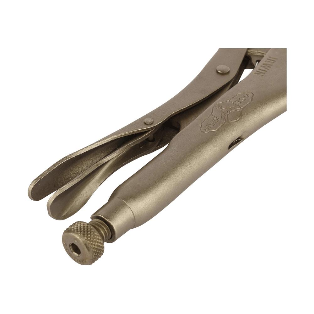 Irwin Vise-Grip 10WRC Curved Jaw Locking Pliers With Wire Cutter 254mm (10in) - Silver