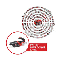 Einhell TE-HV 18/06 Li - Solo Cordless Handheld Vacuum Cleaner - Red/Black