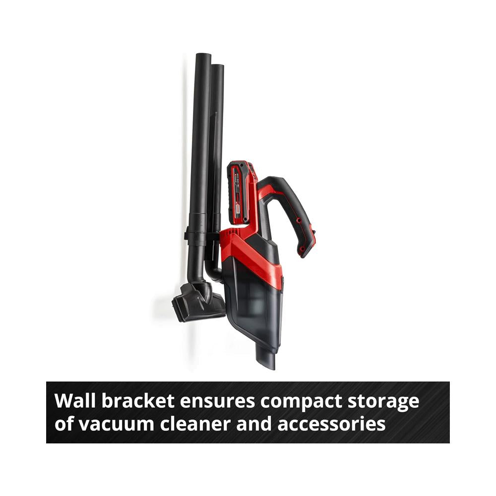 Einhell TE-HV 18/06 Li - Solo Cordless Handheld Vacuum Cleaner - Red/Black