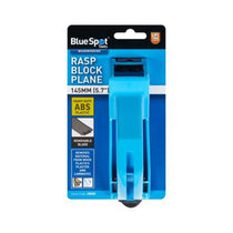 BlueSpot Tools Rasp Block Plane 145mm (5.7 Inch) - Blue