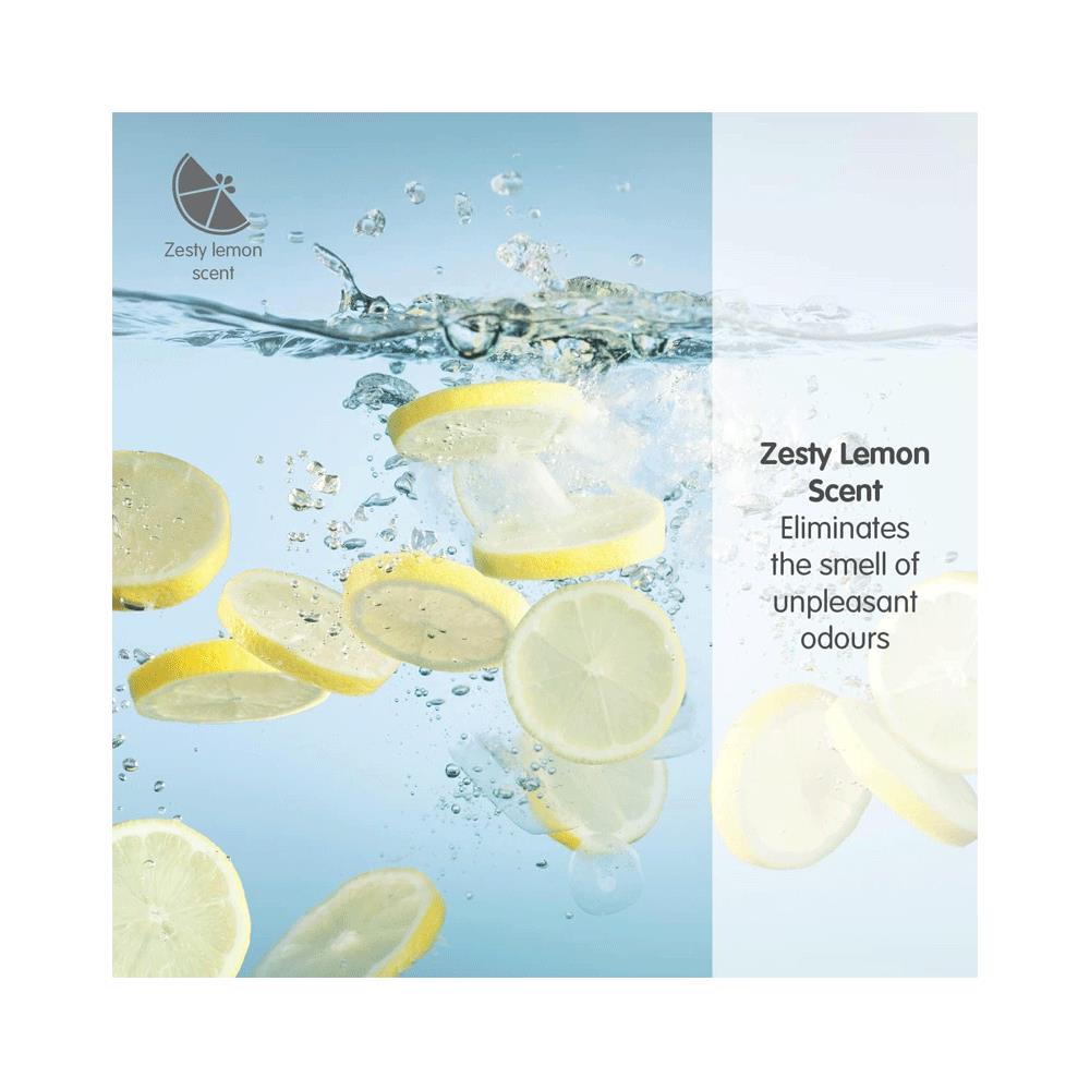 Morphy Richards Extra Strong Bin Liners Lemon Scented 50 Litre C 20 Bags - White