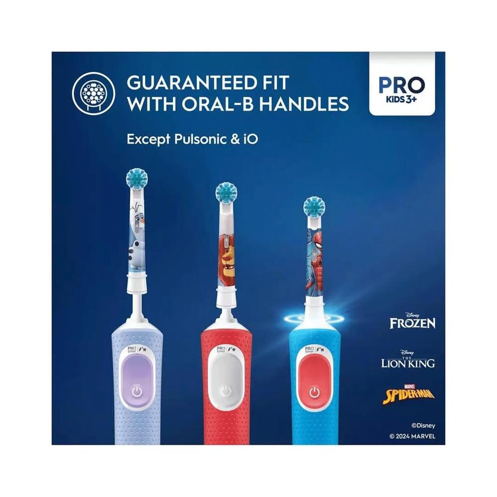 Oral-B Disney The Lion King Pro Kids Electric Toothbrush With 3 Cleaning Modes 1 Round Brush Head & 4 Stickers Charger - Red D12KIDSPROLIO