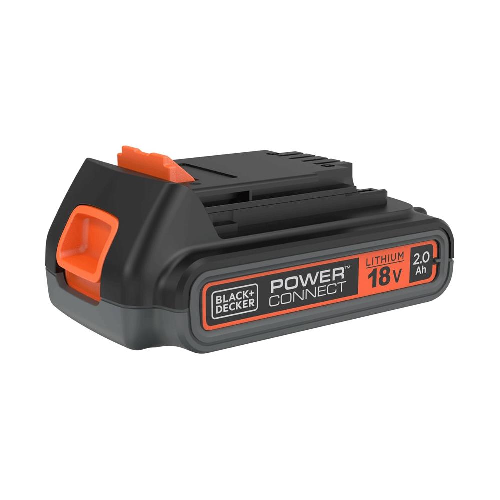 Black & Decker 18V 2.0Ah Lithium-ion Slide Battery Pack - Black/Orange Main image