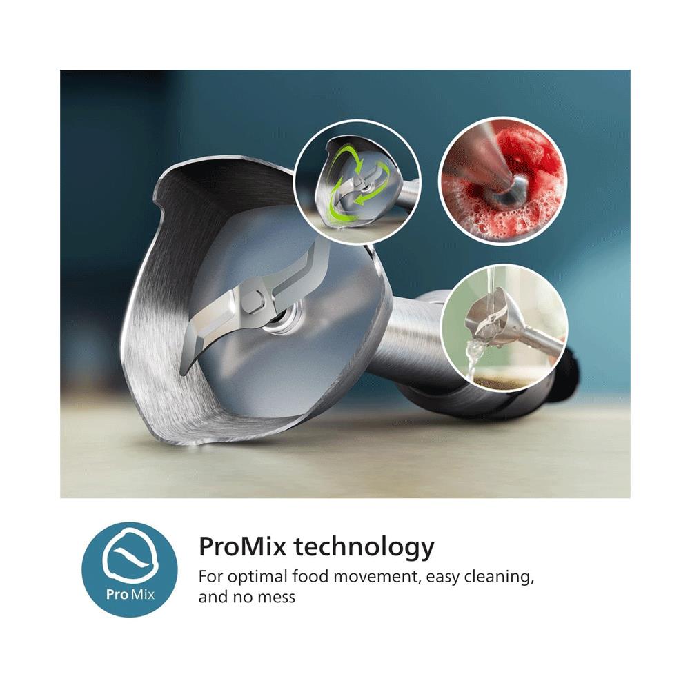 Philips 5000 Series Hand Blender With Power. ProMix Technology 1200W 0.5 Litres - Black