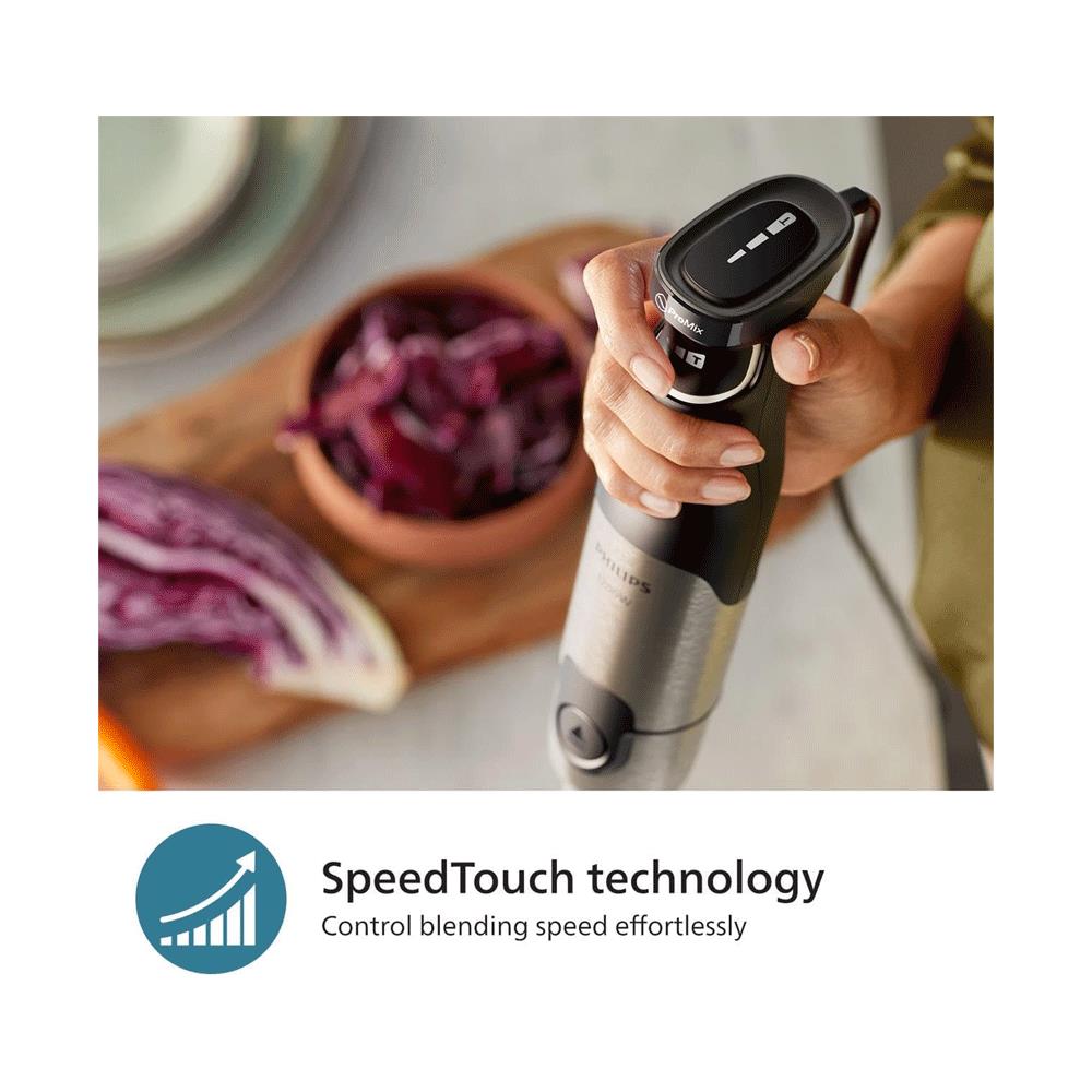 Philips 5000 Series Hand Blender With Power. ProMix Technology 1200W 0.5 Litres - Black