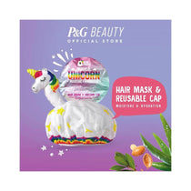Bear Fruits Magical Unicorn Moisture & Hydration Hair Mask & Reusable Shower Cap Stocking Filler 20ml