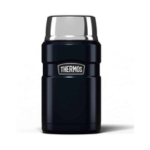 Thermos Stainless King Hot And Cold Travel Food Flask 710ml - Blue