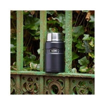Thermos Stainless King Hot And Cold Travel Food Flask 710ml - Blue
